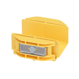[FBC2X2LYL] Union Recta "Cople", Para Canaleta FiberRunner™ 2X2, Color Amarillo | FBC2X2LYL