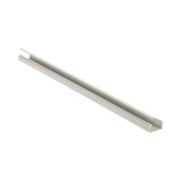 [LD10IW6-A] Canaleta LD10 de PVC rígido, con cinta adhesiva para instalación sin herramientas, de 38.4 x 24 x 1828.8 mm, Color Blanco Mate | LD10IW6-A