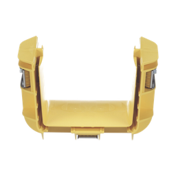 [FRBC4X4LYL] Union Recta "Cople", Para Canaleta FiberRunner™ 4X4, Color Amarillo | FRBC4X4LYL