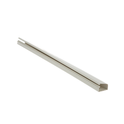[LD10IW10-A] Canaleta LD10 de PVC rígido, con cinta adhesiva para instalación sin herramientas, de 38.4 x 24 x 3048 mm, Color Blanco Mate | LD10IW10-A