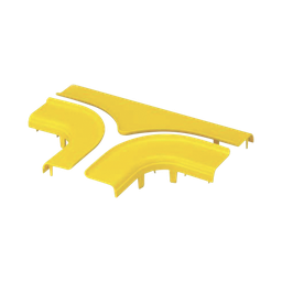 [FRTSC4LYL] Tapa Opcional para Accesorio en T Horizontal FRT4X4YL, Color Amarillo | FRTSC4LYL