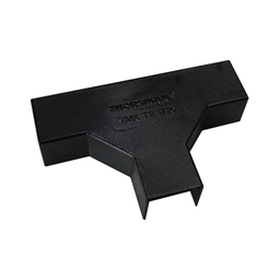 [TMK-1720-T-N] Sección en "T" Color Negro de PVC Auto Extinguible, Para Canaleta TMK-1720-N-CC (5240-02003) | TMK-1720-T-N