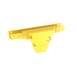 [FVTHD2X2LYL] Accesorio en T con Conexión Horizontal y Bajada Vertical a 90º, Para Canaletas FiberRunner™ 2x2, Color Amarillo | FVTHD2X2LYL