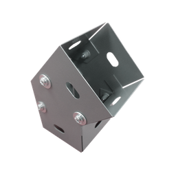 [CH-DCH45100L] Derivación codo horizontal de 45 grados 100 X 100 mm, fabricado en lámina de acero al carbón | CH-DCH45100L