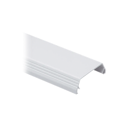 [T45CIW8] Cubierta (Tapa) tipo bisagra para canaleta T-45, de PVC rígido, 60.3 x 19.1 x 2438.4 mm, Color Blanco Mate | T45CIW8
