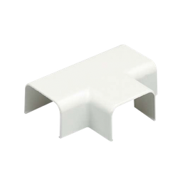 [TF10IW-X] Accesorio en "T", para uso con canaleta LD10, material ABS, Color Blanco Mate | TF10IW-X
