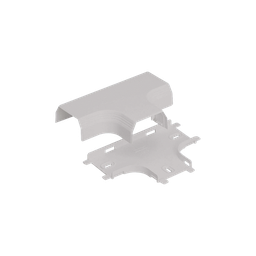 [T45TIW] Accesorio en "T", para uso con canaleta T45, Material PVC Rígido, Color Blanco Mate | T45TIW