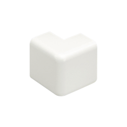 [OCF10IW-X] Esquinero exterior, para uso con canaleta LD10, material ABS, Color Blanco Mate | OCF10IW-X