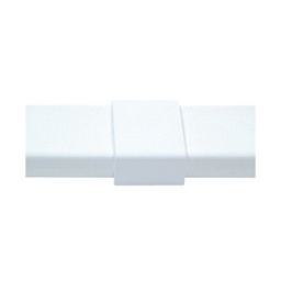 [PT-48-U] Pieza de unión color blanco de PVC auto extinguible, para canaleta PT48 (6180-01002) | PT-48-U