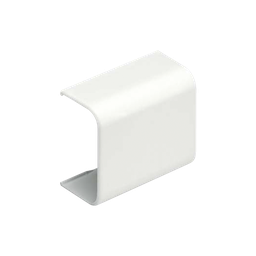 [CF3IW-E] Unión recta, para uso con canaleta LD3, material ABS, Color Blanco Mate | CF3IW-E