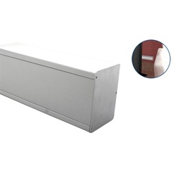 [INKA-151-F] Tapa final de Aluminio,  para canaleta INKA151 (8490-81001) | INKA-151-F