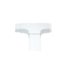 [PT-48-T] Sección en "T" color blanco de PVC auto extinguible,  para canaleta PT48 (6140-01002) | PT-48-T