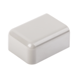 [ECF10IG-X] Tapa Final, para uso con canaleta LD10, material ABS, Color Gris | ECF10IG-X