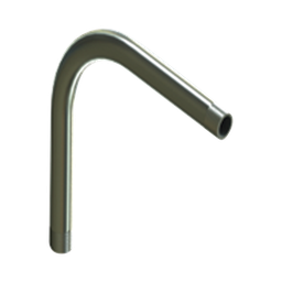 [CATU-3725] Codo de 90° de 1 1/4" (32mm) pared gruesa con rosca galvanizado etiqueta amarilla | CATU-3725