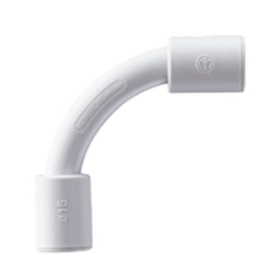 [DX43150] CURVA MORBIDX - IP67 - LIBRE DE HALÓGENOS - Ø 50MM - GRIS RAL7035 | DX43150