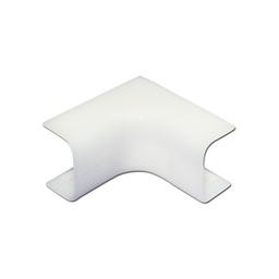 [TMK-0812-EI] Esquinero interior de PVC auto extinguible,  para canaleta TMK0812 (3 piezas) (5020-02001) | TMK-0812-EI