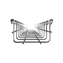 [MG-50-431EZ] Charola Tipo Malla 66/100 mm, Acabado Electro Zinc, Hasta 105 Cables Cat6, Tramo de 3 Metros | MG-50-431EZ