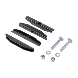 [LBSKB] Accesorio de Empalme (Unión), Para Conexión de Escalerilla Recta, Curvas Interiores y Exteriores, de Acero, Color Negro | LBSKB