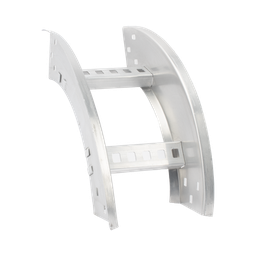 [CH-VE-908R8X6AK] Curva Vertical Exterior de Aluminio de 90° Perfil Z / Peralte 3 1/4" / Ancho 6" / Radio 8" / Incluye Tornillería | CH-VE-908R8X6AK