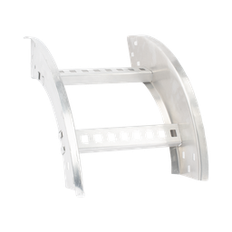 [CHVE908R8X9AK] Curva Vertical Exterior de Aluminio de 90° Perfil Z / Peralte 3 1/4" / Ancho 9" / Radio 8" / Incluye Tornillería (CHVE90EZ314R8X9AK) | CHVE908R8X9AK