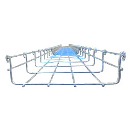 [ML-54-200EZ] Charola Tipo Malla Línea MallaFils® 200x54 mm para hasta 154 Cables Cat6 / Uso Interior con Acabado EZ / Tramo 3 m | ML-54-200EZ