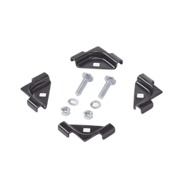 [LJSKB] Accesorio de Empalme (Unión), Para Conexión de 2 Escalerillas Rectas en Ángulo de 90º, de Acero, Color Negro | LJSKB