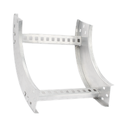 [CHVI908R8X12AK] Curva Vertical Interior de Aluminio de 90° Perfil Z / Peralte 3 1/4" / Ancho 12" / Radio 8" / Incluye Tornillería (CHVI90EZ314R8X12AK) | CHVI908R8X12AK