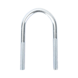 [CH-ABR-U-51] Abrazadera tipo U de 2 ", con acabado Electro Zinc, no incluye tuercas y arandelas | CH-ABR-U-51