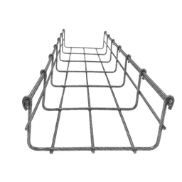 [MG-50-932BM] Charola Bimetálica Tipo Malla 66/150 mm, Ideal Para Utilizarse al Exterior o Zonas Húmedas, Hasta 158 Cables Cat6, Tramo de 3 Metros | MG-50-932BM