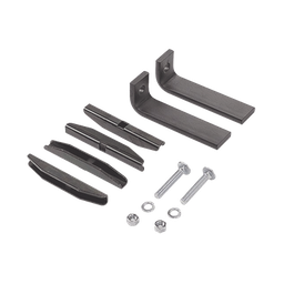 [LFKB] Kit de Accesorios Para Fijar a Piso en Vertical a Escalerilla Recta, de Acero, Color Negro | LFKB