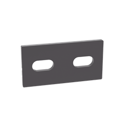 [PWBSPL2BL] Kit de 12 Piezas de Barra de Empalme de 2 Orificios, Para Fabricación de Curvas con Charola Wire Basket en Campo, Color Negro | PWBSPL2BL