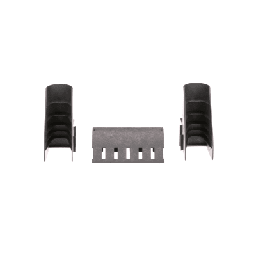 [CMW-KIT] Kit de Bajada de Cables Para Charola Tipo Escalerilla, Con Control de Radio de Curvatura, Fabricado en Nylon 6.6, Color Negro | CMW-KIT
