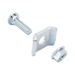 [MG-51-KIT3EZ] Kit 3 para unir tramos de charolas, con acabado Electro Zinc | MG-51-KIT3EZ