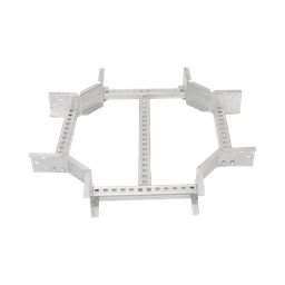 [CHXE8R8X9AK] Derivación "X" Horizontal de Aluminio Perfil Z / Peralte 3 1/4" / Ancho 9"/ Radio 8" / Incluye Tornillería (CHXHEZ314R8X9AK) | CHXE8R8X9AK