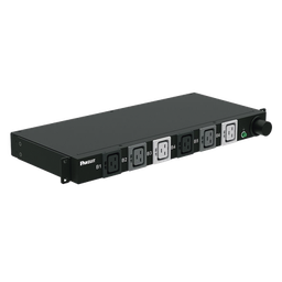 [P06B02M] PDU Básico para Distribución de Energía, Plug de Entrada Trifásico CS8365C, Con 6 Contactos C19, Instalación Horizontal de 19in, 1UR, 50 Amp, 208 Vca | P06B02M
