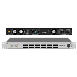 [DS-QAPAR25-2] Amplificador de Potencia Profesional  / 250W 2-Zonas / Clase D / Eficiencia 90% / Modos Estéreo y Puente / PFC de Banda Ancha / Protección Integral / 1U Compacto | DS-QAPAR25-2