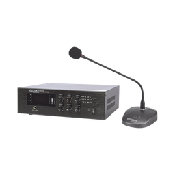 [SFB240/MIC] KIT de Amplificador de Audio de 240W Modelo SFB240 | más Micrófono de Escritorio Modelo SF621A | SFB240/MIC