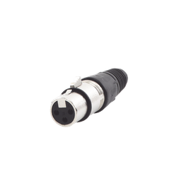 [EP-XLRF] Conector XLR 3 Pines Hembra | Ideal para Conexiones de Micrófonos y Mezcladoras | Equipo de Audio Profesional | EP-XLRF