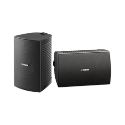 [VS4] Altavoz de Montaje en Pared | 2 vias | Woofer 4" | Tweeter 1" | IPX3 | 8 ohms | 70/100V | Color Negro | Par | VS4