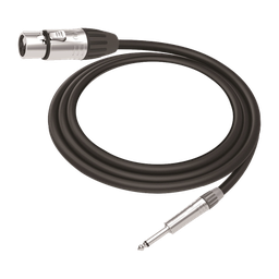 [CMC-MF3-PM-L-5M] Cable de Audio | XLR 3 Polos Hembra a Plug 1/4 in mono | Conector Seetronic Serie M SCMF3 - MP2X | Longitud 5m | CMC-MF3-PM-L-5M