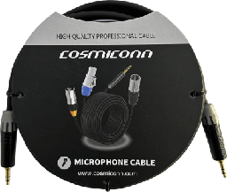 [CMC220AS-TP-TP-2-BG1] Cable 3.5mm a 3.5mm, conectores color negro MTP3C-BG, length 2m | CMC220AS-TP-TP-2-BG1