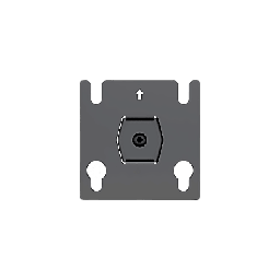 [SDJH648] Accesorio_ Placa Adaptadora para Panel LED 30 x 15 mm | Incluye Tornillos y Tuercas | Dimensiones 70 x 90 x 2.5 mm | Diámetro de Perforación 8.5 mm | Facilita Instalación de Paneles LED | SDJH648