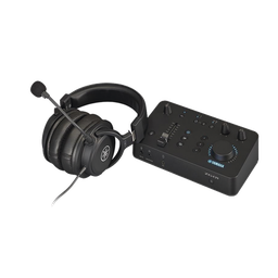 [ZG01PACK] Kit de Audio para Gaming | Controlador + Auriculares | Entradas/Salidas de Audio y Video | Conexión USB | ZG01PACK