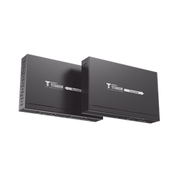 [TT-383-MATRIX-4.0] Kit Extensor MATRICIAL HDMI para distancias de 120 metros | Resolución 1080P @ 60Hz | Cat6 | Soporta 100 TX de entrada e Ilimitados RX en la salida | Control por PC, Control Remoto y Botón | Compatible con Switch IGMP. | TT-383-MATRIX-4.0
