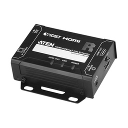 [VE801R] Receptor HDMI HDBaseT-Lite | Hasta 4K a 40 m (Cat 5e/6) / 40 m (Cat 6a/ATEN 2L-2910 Cat6); 1080 p a 60 m (Cat 5e/6) / 70 m (Cat 6a/ATEN 2L-2910 Cat6) | HDBaseT Clase B | VE801R