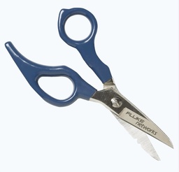 SSMELE Tijeras Cortadoras D-Snips™ Para Cables y Alambres, Con Lija y Raspador, de Acero Forjado de Alta Calidad