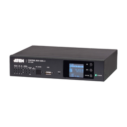 [VK1200] Sistema de control ATEN| Caja de control compacta Gen. 2 | CPU de cuatro núcleos | 2/1 GB de memoria | Monitor LCD | LAN doble y aislada | VK1200