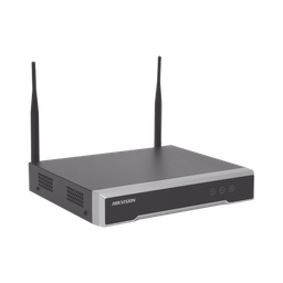 [DS-7104NI-K1/W/M(C)] NVR 4 Megapixel / 4 canales IP / 1 Bahía de Disco Duro / 2 Antenas Wi-Fi / Salida de Vídeo Full HD | DS-7104NI-K1/W/M(C)