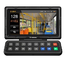 [XMRCP5] Panel de control dáctilar multifuncional con monitor de 7" para MDVR móvil Streamax | XMRCP5
