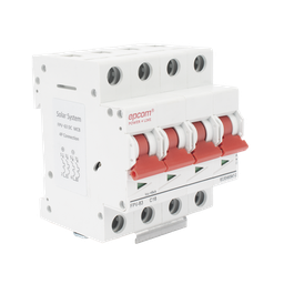 [FPV634PC16] Protección Térmica 4P, 16A,  Corriente Directa  1000 Vcc para Aplicación Fotovoltaica Montaje Riel DIN | FPV634PC16